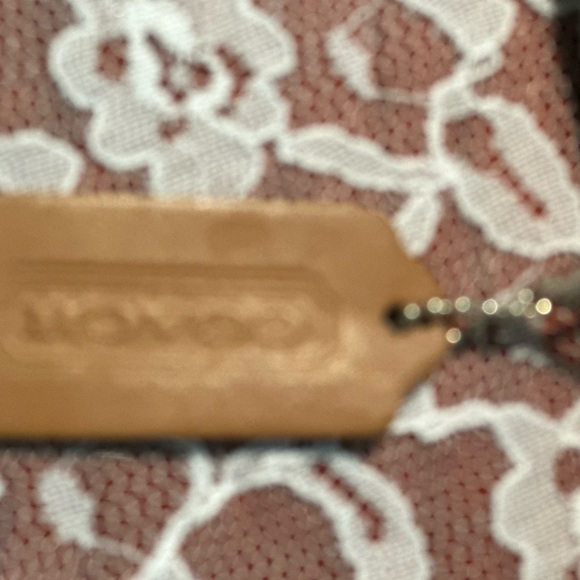 Coach purse… tan silver hardware!!! - Picture 9 of 12